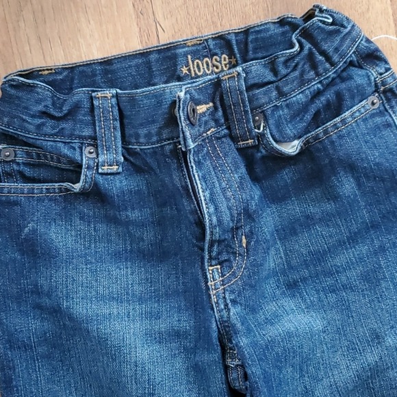 Old Navy Boys Loose Style Jeans Size 8 Slim - Picture 2 of 6